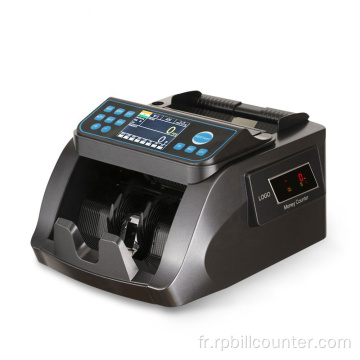machine de compteur de billets de détecteur d&#39;argent avec UV
